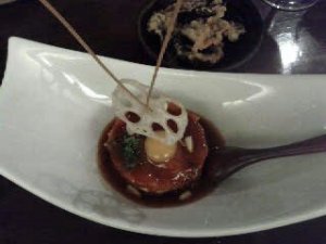 Salmon ceviche from Shuraku