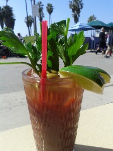 I like to start my day with a nice fresh juice with lotsa veggies and a bit of vodka.