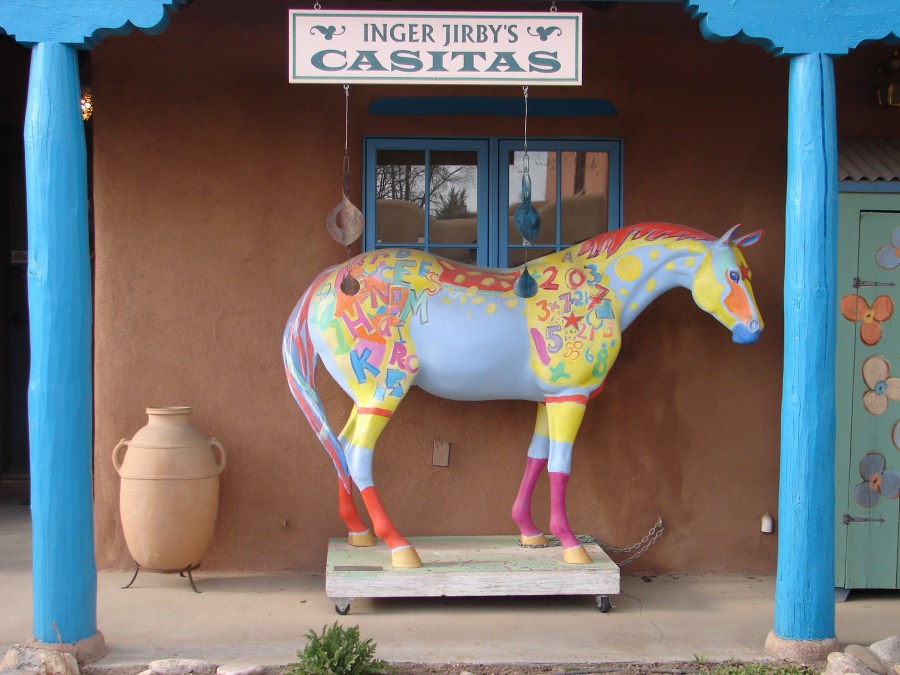 Sculpture outside a Gallery