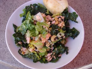 Kale & Salmon Salad