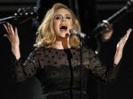 Amazing Adele - beautiful dress at the Grammy's.