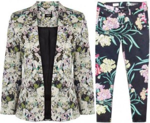 Floral jacket & jeans - check!