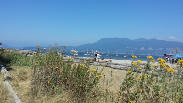 The beach at Jericho