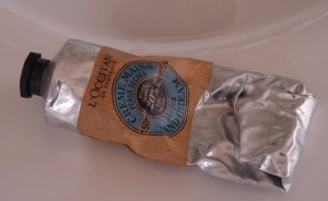 This 20% shea butter and cream from L'Occitane is great.