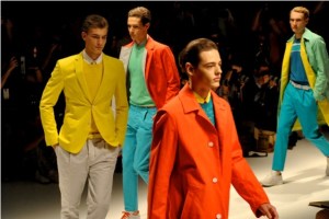 don't love the overly bright man - for clothing that is