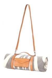 Maslin & Co Zebra Hide Beach Towel, $250; maslinandcol.com