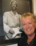 Dee with her original of Eric Clapton.
