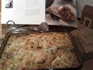 consulting the cookbook 'the food if India'