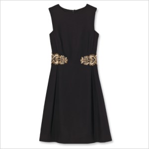 ML Monique Lhuillier Dress - Embellished polyester crêpe, $448; saksfifthavenue.com for stores.