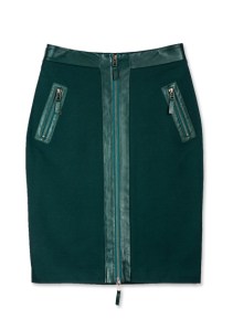 Cynthia Rowley Double knit and leather, $199; cynthiarowley.com.