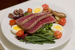 A modern take with seared Tuna.