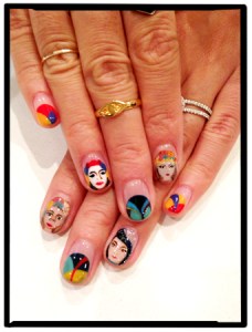 the ARTful nail - as seen in Allure Magazine.  Who has the time?