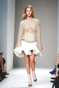 ruffled skirt - BALMAIN