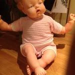 Original Thumbelina.  The attraction was that she could suck her thumb.