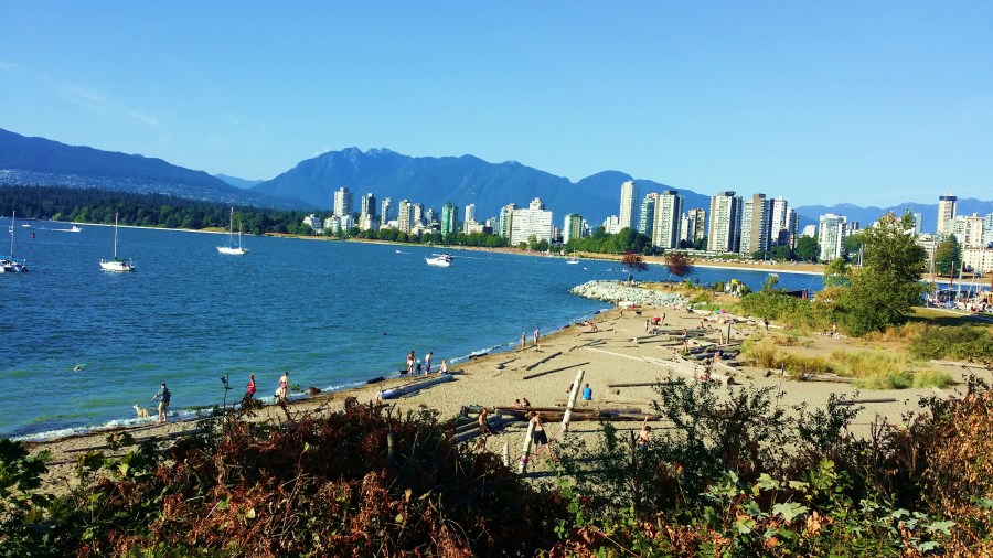 Dog Beach, Kitsilano, Vancouver.