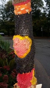 I've never seen a macramé  pole.