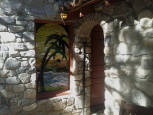 The "room" although the stained glass came later.