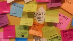 If you're happy and you know it write a note