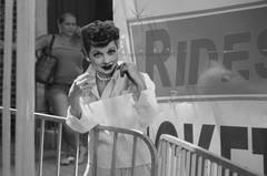 Henry as Lucille Ball