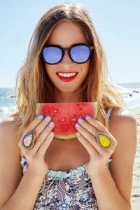 Rings: Samantha Wills Bandwagon Sunglasses, Le Specs $60