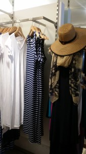 I have my eye on the white t-shirt dress.