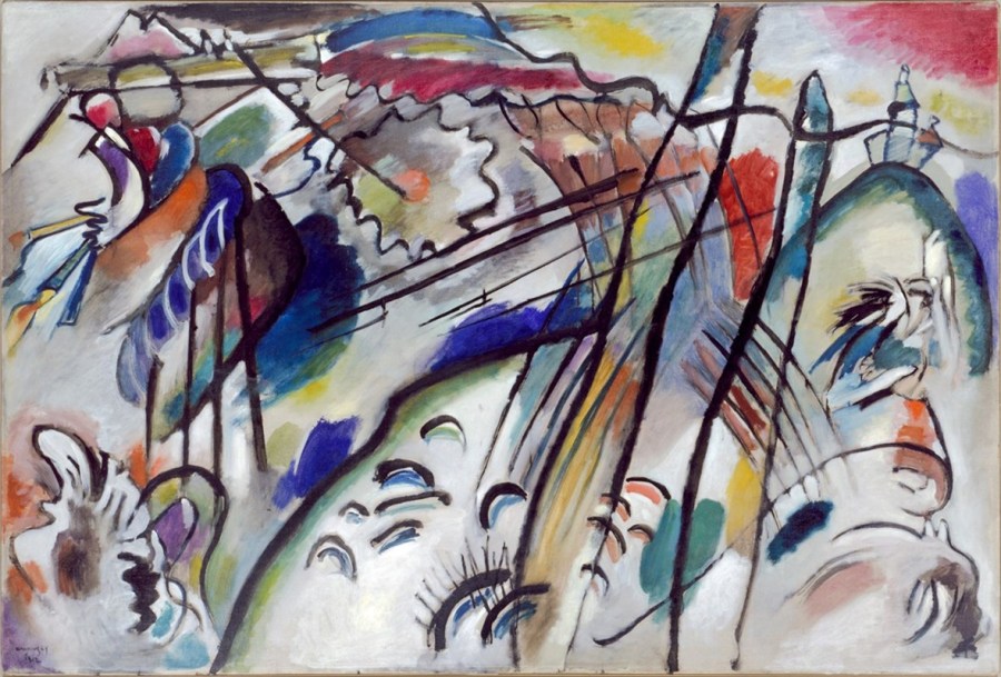 Improvisation 28 (second version) (Improvisation 28 [zweite Fassung]) by Vasily Kandinsky, 1912 Courtesy of Solomon R. Guggenheim Museum, New York, Solomon R. Guggenheim Founding Collection