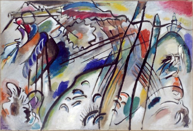 Improvisation 28 (second version) (Improvisation 28 [zweite Fassung]) by Vasily Kandinsky, 1912 Courtesy of Solomon R. Guggenheim Museum, New York, Solomon R. Guggenheim Founding Collection