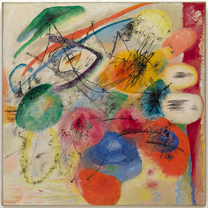 Black Lines (Schwarze Linien) by Vasily Kandinsky, December 1913Courtesy of Solomon R. Guggenheim Museum, New York, Solomon R. Guggenheim Founding Collection 