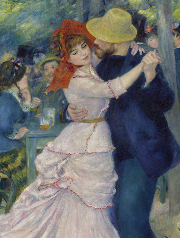 Renoir’s Dance at Bougival, 1883, is one of the masterworks that seduced Londoners in the famous show Durand-Ruel presented at the Grafton Galleries in 1905. Image courtesy of the Museum of Fine Arts, Boston