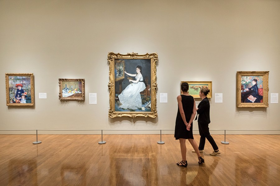 “Discovering the Impressionists: Paul Durand-Ruel and the New Painting” features more than 90 intoxicating canvases by the movement’s masters. Photo by Graydon Wood 
