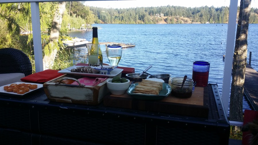 Prospect appies that houseguest Bill prepared - cordon bleu style