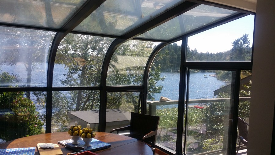 The view is the main attraction