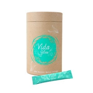 Mix a sachet of this marine-based powder with smoothies, coffee, water (or any other beverage of choice) to naturally boost collagen production and maintain healthy hair, skin and nails. Gratitude Package, Vida Glow $50