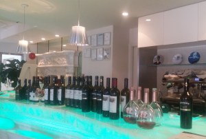 there was a lineup at the bar