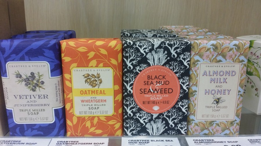 Lovely packaging from Crabtree & Evelyn - London Drugs 