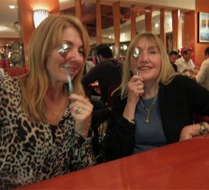 being a bit crazy at