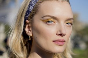 Photographed by Kevin Tachman. Makeup by Pat McGrath