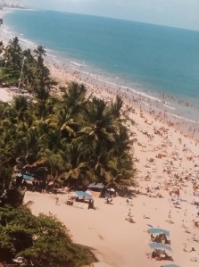 View from hotel room in Recife, Brazil. Photo: d. king
