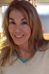 My sis took this pic in the kitchen. She thought I looked natural & happy.