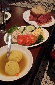 Carnegie Deli - if you order the "Woody Allen" make sure to share it.