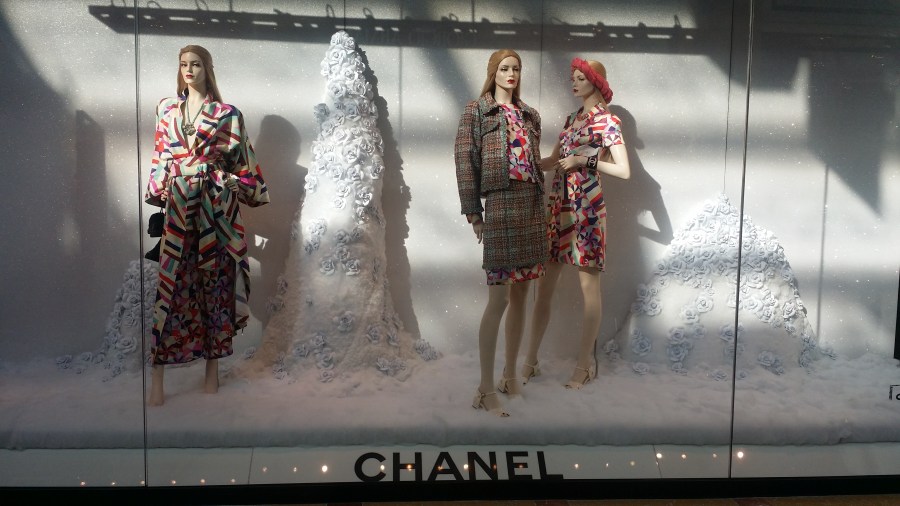 Chanel window at the Bellagio Hotel