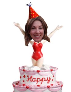 jumping out of my cake