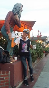 This is Michael. He's the friendly official "unoffcial" greeter of Laguna.