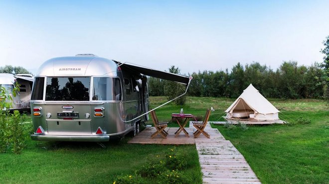Italy Airstream Park Photo: Courtesy of Italy Airstream Park
