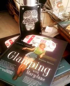 glamping with Debbie & a flask helps!