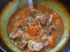 Homemade Beef Broth - made with bones
