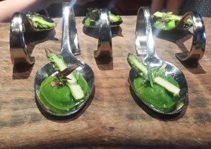 Asparagus coulis