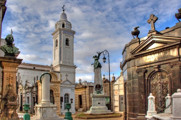 La Recoleta Cemetary - CNN listed it as one of the 10 most beautiful cemeteries in the world. 
