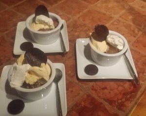 dessert reconstructed - but delicious nonetheless (very important!)