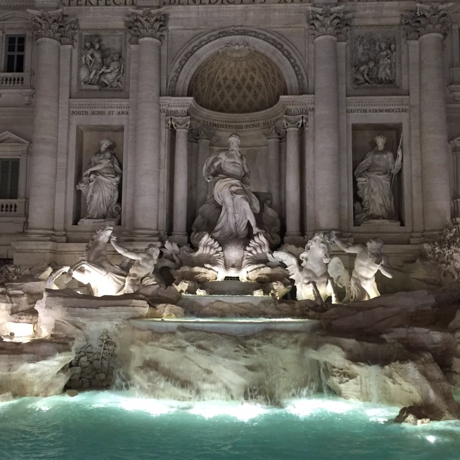 The New Trevi Fountain, Rome. photo: Colleen Kohse